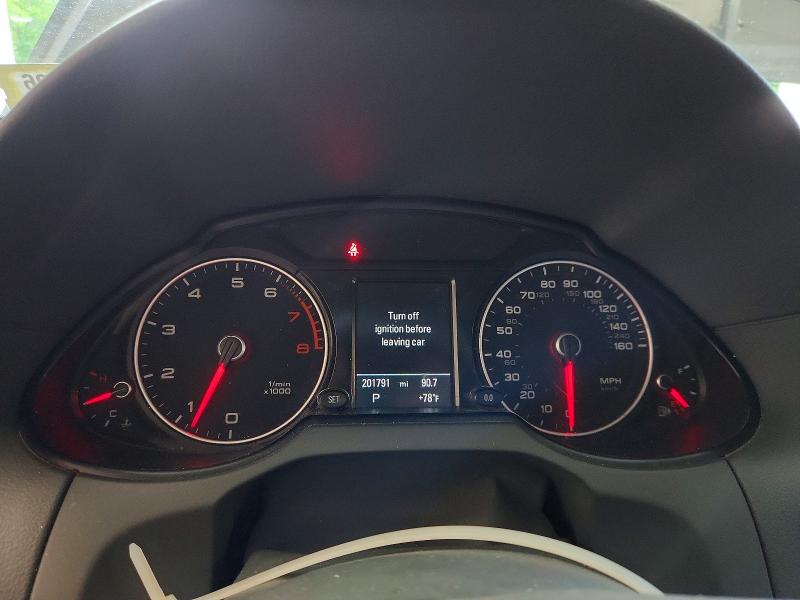 2014 Audi VIN WA1LFAFP3EA047086 COPART salvage auction — FRONT END, Vt - Cert Of Title-Salvage Vehicle, sold $1,000 on 2026-07-20 (photo 9)