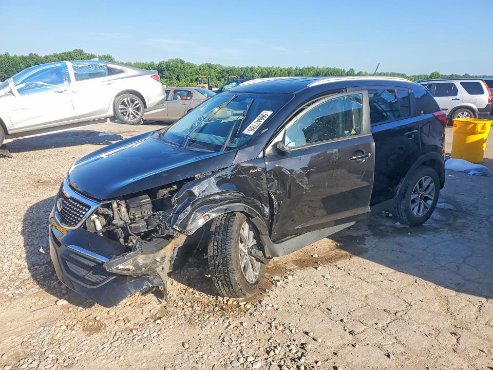 2016 Kia Sportage VIN KNDPBCAC3G7861886 COPART salvage auction — FRONT END, Tn - Salvage Certificate, sold $60 on 2026-07-23 (photo 1)