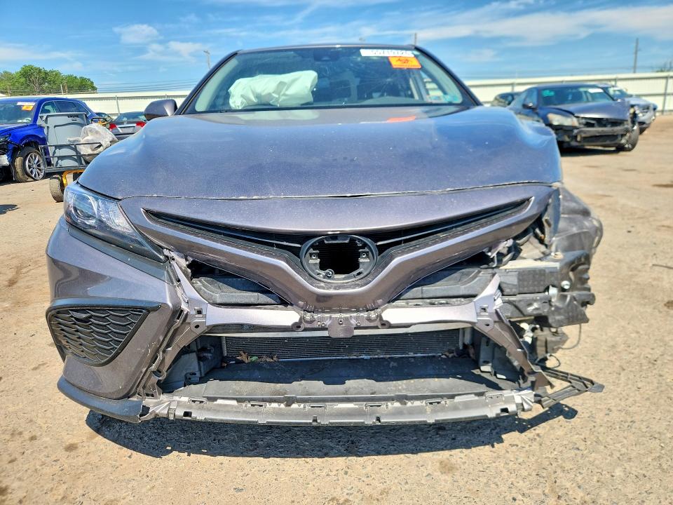 2022 Toyota Camry VIN 4T1G11AK7NU631602 COPART salvage auction — FRONT END, Pa - Certificate Of Salvage, sold $4,450 on 2026-07-02 (photo 5)