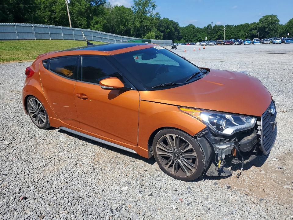 2016 Hyundai VIN KMHTC6AEXGU296631 COPART salvage auction — FRONT END, Nc - Salvage Certificate Of Title, sold $175 on 2026-07-29 (photo 4)