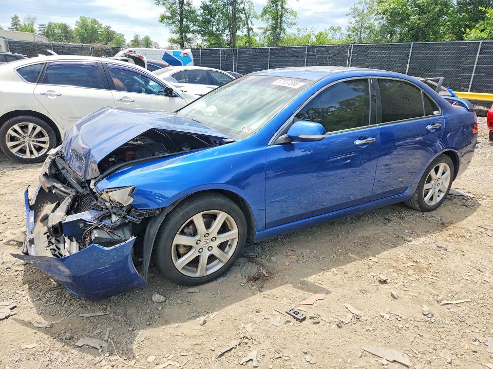 2005 Acura Tsx VIN JH4CL96845C032976 COPART salvage auction — FRONT END, Md - Cert Of Salvage > 75% Damage, sold $275 on 2026-07-10 (photo 1)