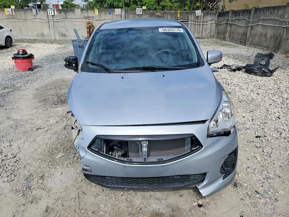 2020 Mitsubishi VIN ML32F3FJ6LHF05786 COPART salvage auction — SIDE, Fl - Certificate Of Destruction, sold $2,750 on 2026-07-02 (photo 5)