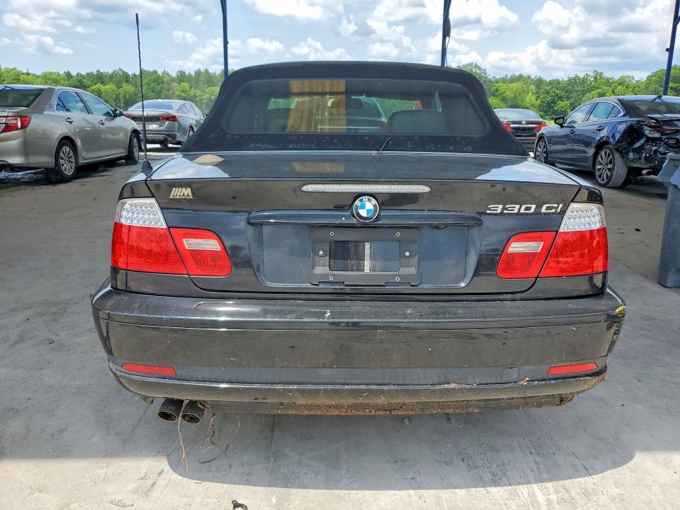 2004 BMW 3er VIN WBABW534X4PL40611 COPART salvage auction — FRONT END, Ga - Cert Of Title-Salvage, sold $1,550 on 2026-07-30 (photo 6)