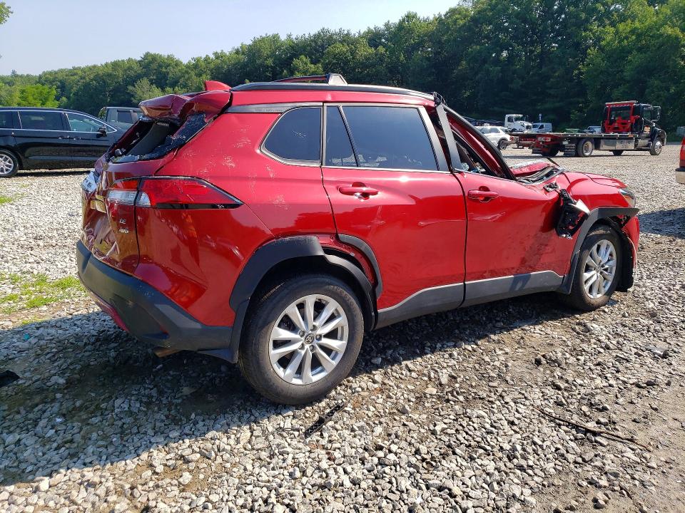 2023 Toyota Corolla cross VIN 7MUBAABG0PV053042 COPART salvage auction — ALL OVER, MA - CERT OF TITLE-SALVAGE, sold $125 on 2026-07-29 (photo 3)