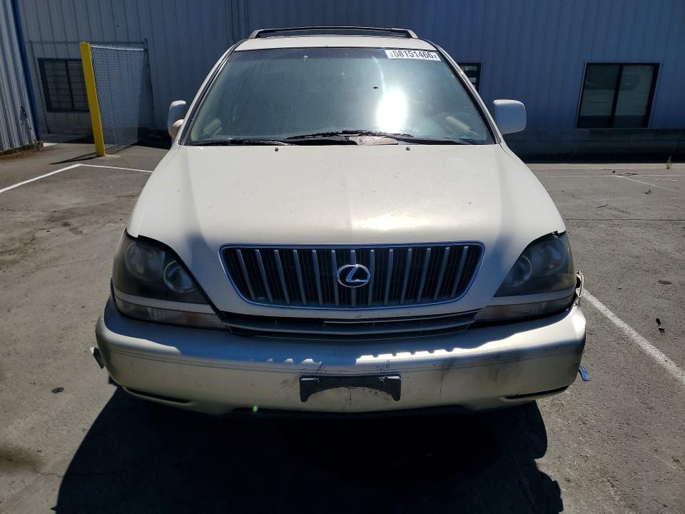 2000 Lexus Rx VIN JT6HF10U4Y0141084 COPART salvage auction — FRONT END, Ca - Dis/Dlr/Exp Only Clean Title, sold $125 on 2026-07-06 (photo 5)