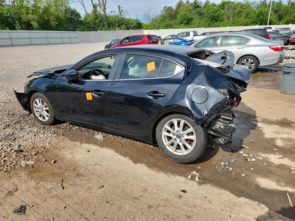 2014 Mazda 3 VIN JM1BM1V75E1161485 COPART salvage auction — FRONT END, Salvage Title, sold $375 on 2026-07-13 (photo 2)