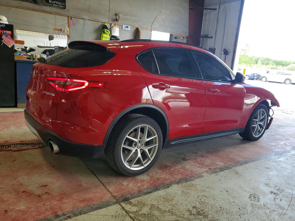 2019 Alfa romeo Stelvio VIN ZASPAKBN1K7C32172 COPART salvage auction — FRONT END, Ny - Mv-907A Salvage Certificate, sold $7,800 on 2026-07-20 (photo 3)