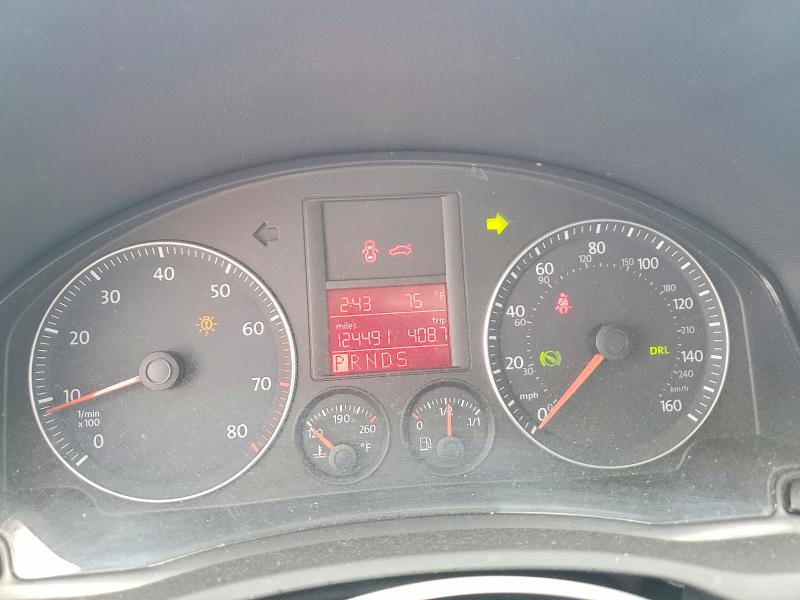 2009 Volkswagen Jetta VIN 3VWRZ71K79M179795 COPART salvage auction — FRONT END, NY - MV-907A SALVAGE CERTIFICATE, sold $450 on 2026-07-06 (photo 9)