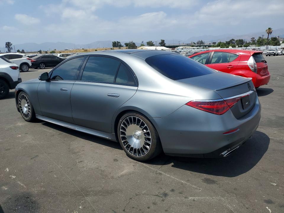 2023 Mercedes-benz S-klasse VIN W1K6G7GB3PA201326 COPART salvage auction — MINOR DENT/SCRATCHES, CA - CERT OF TITLE-SALVAGED, sold $28,250 on 2026-07-06 (photo 2)