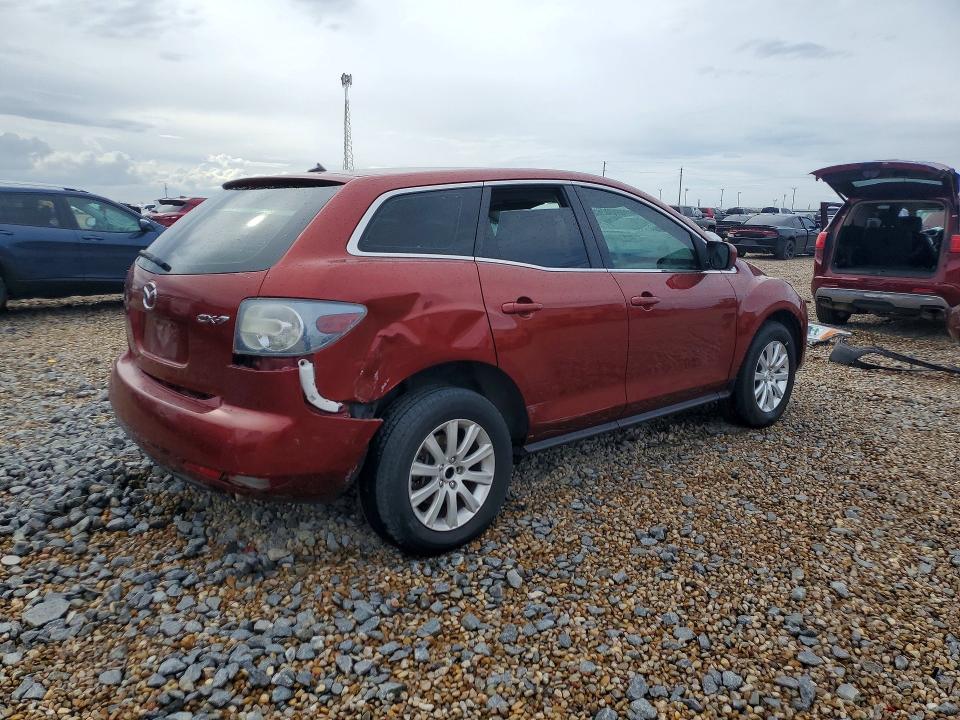 2011 Mazda Cx-7 VIN JM3ER2A52B0400234 COPART salvage auction — REAR END, Tx - Salvage Vehicle Title, sold $1,000 on 2026-07-09 (photo 3)