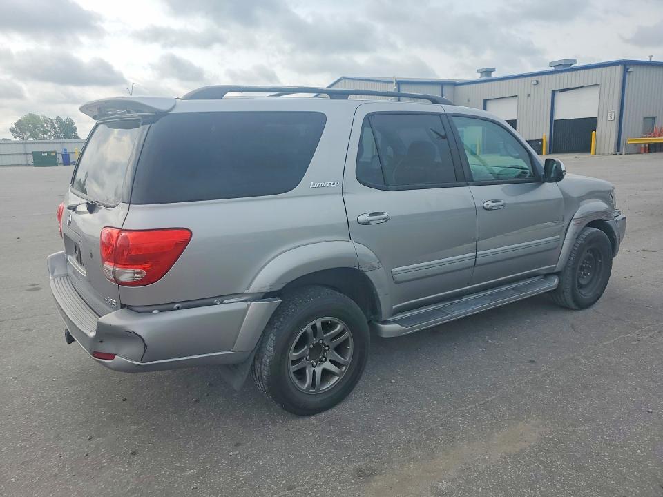 2007 Toyota Sequoia VIN 5TDZT38A67S291897 COPART salvage auction — FRONT END, Nc - Salvage Certificate Of Title, sold $1,100 on 2026-07-21 (photo 3)
