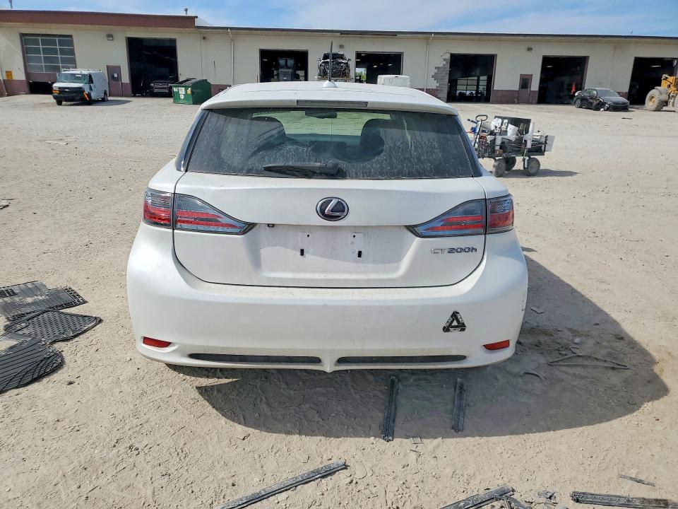 2013 Lexus Ct VIN JTHKD5BH9D2134267 COPART salvage auction — FRONT END, In - Cert Of Title-Salvage Title, sold $2,700 on 2026-07-24 (photo 6)