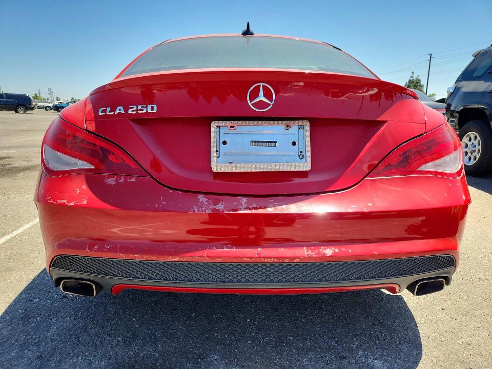 2014 Mercedes-benz Cla-klasse VIN WDDSJ4EB0EN043941 COPART salvage auction — SIDE, CA - SALVAGE CERTIFICATE, sold $500 on 2026-07-28 (photo 6)