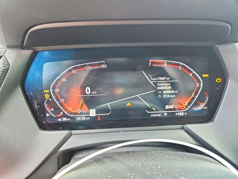2020 BMW 2er VIN WBA73AK04L7F66229 COPART salvage auction — REAR END, Salvage Title, sold $1,650 on 2026-07-23 (photo 9)
