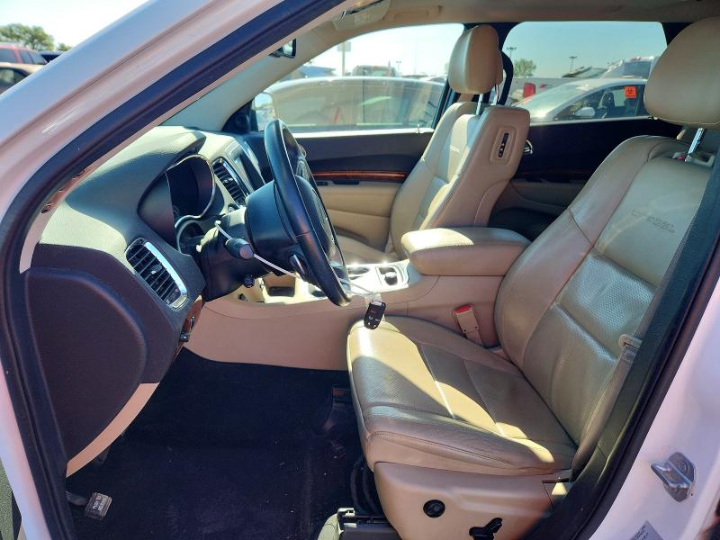 2015 Dodge Durango VIN 1C4SDJET1FC849566 COPART salvage auction — FRONT END, IN - CERT OF TITLE-SALVAGE TITLE, sold $4,700 on 2026-07-31 (photo 7)