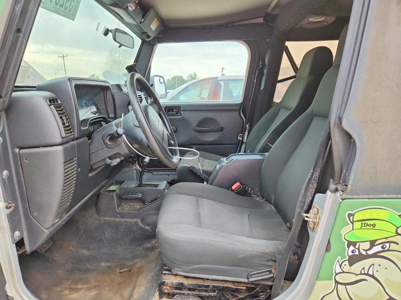 2006 Jeep Wrangler / VIN 1J4FA44S66P735134 COPART salvage auction — NORMAL WEAR, NY - CERTIFICATE OF TITLE, sold $550 on 2026-07-27 (photo 7)