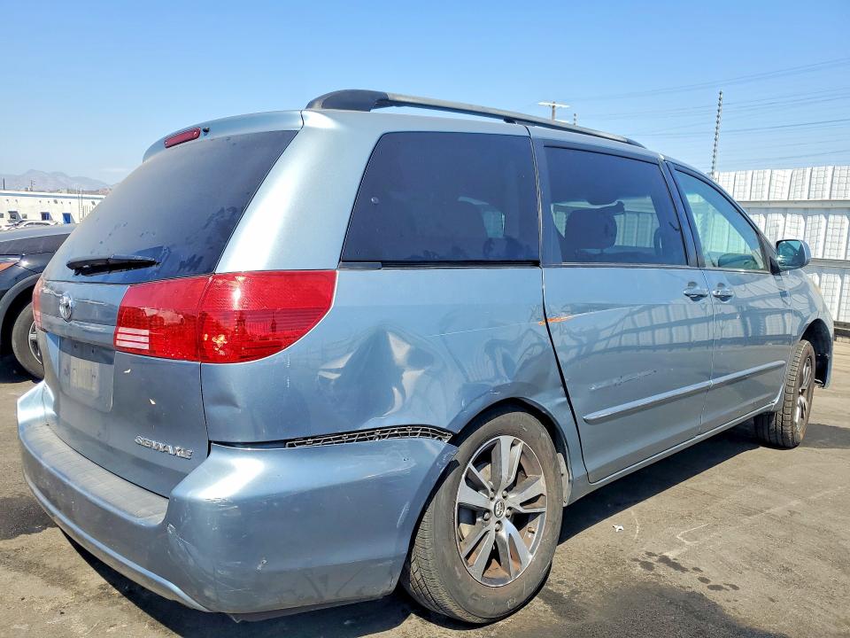 2004 Toyota Sienna VIN 5TDZA22C74S193807 COPART salvage auction — SIDE, Ca - Salvage Certificate, sold $550 on 2026-07-08 (photo 3)