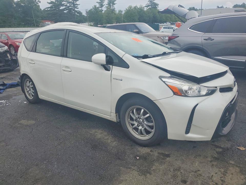2016 Toyota Prius VIN JTDZN3EU8GJ045990 COPART salvage auction — REAR END, WV - SALVAGE CERTIFICATE, sold $550 on 2026-07-28 (photo 4)