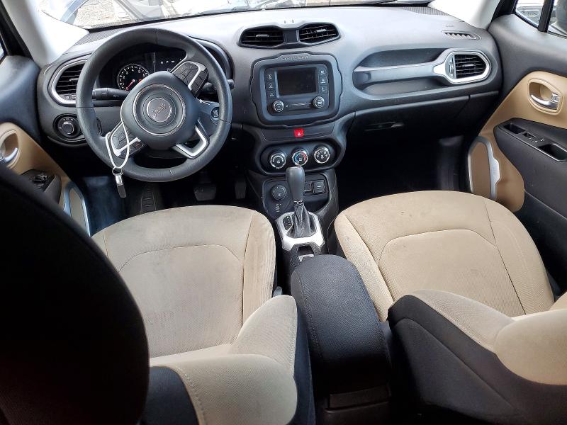 2017 Jeep Renegade VIN ZACCJBAB1HPG29908 COPART salvage auction — FRONT END, MD - CERT OF SALVAGE > 75% DAMAGE, sold $500 on 2026-07-30 (photo 8)