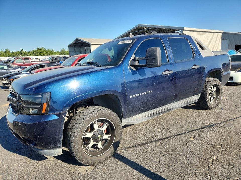 2007 Chevrolet Avalanche VIN 3GNEC12007G166158 — COPART salvage auction photo
