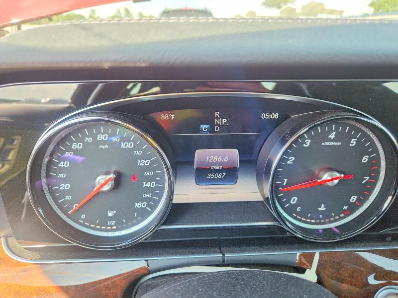 2019 Mercedes-benz E-klasse VIN WDDZF4JB3KA588671 COPART salvage auction — REAR END, Ga - Cert Of Title-Salvage, sold $10,400 on 2026-08-03 (photo 9)