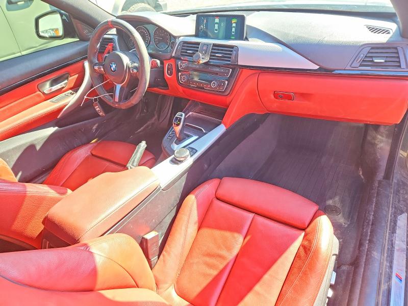 2016 BMW 4 series VIN WBA3R5C51GK374605 COPART salvage auction — SIDE, ON - PERMIT NO BRAND - UNFIT, sold $2,100 on 2026-07-21 (photo 8)