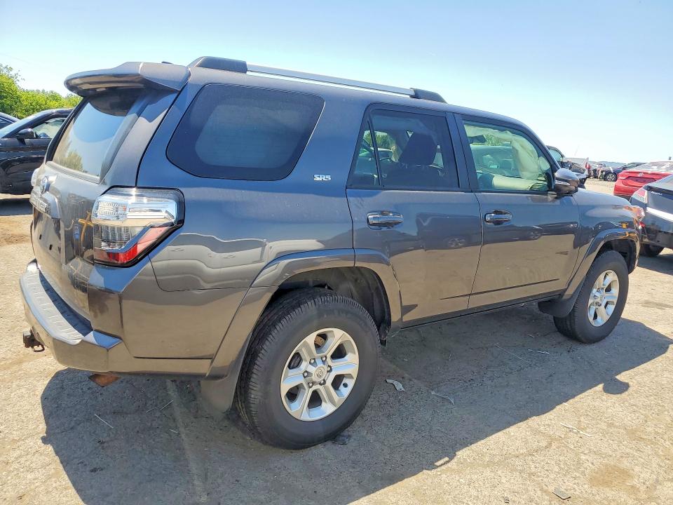 2022 Toyota 4runner VIN JTENU5JR1N6068280 COPART salvage auction — FRONT END, Pa - Certificate Of Salvage, sold $6,100 on 2026-07-21 (photo 3)