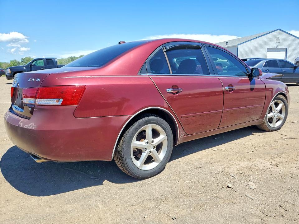 2007 Hyundai Sonata VIN 5NPEU46F77H282034 COPART salvage auction — FRONT END, OH - CERT OF TITLE-SALVAGE, sold $400 on 2026-07-13 (photo 3)