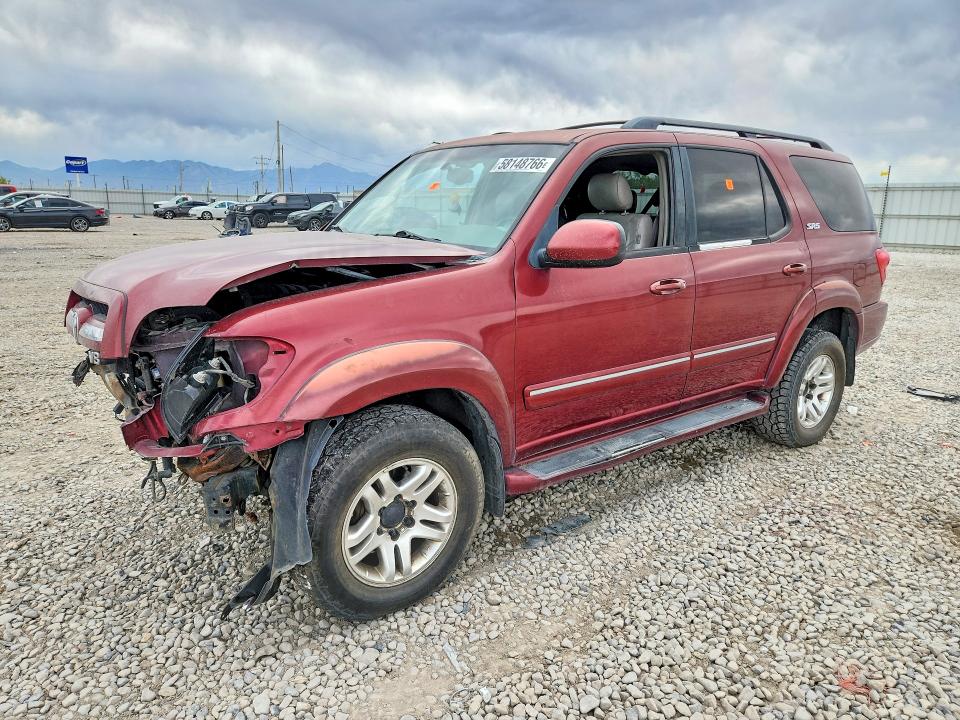 2006 Toyota Sequoia VIN 5TDBT44A76S266423 COPART salvage auction — FRONT END, UT - SALVAGE CERTIFICATE, sold $875 on 2026-07-17 (photo 1)