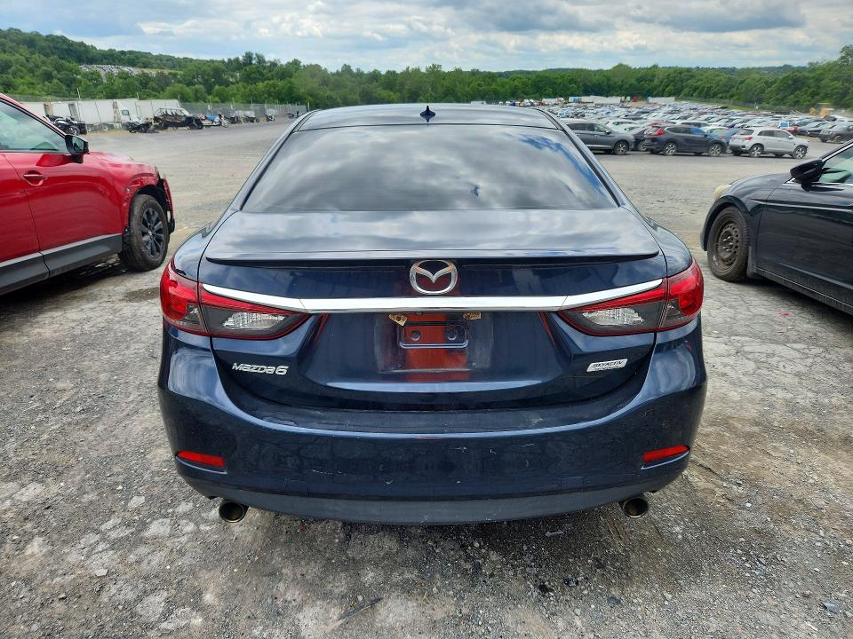 2016 Mazda 6 VIN JM1GJ1W54G1421924 COPART salvage auction — FRONT END, Pa - Certificate Of Salvage, sold $850 on 2026-07-17 (photo 6)