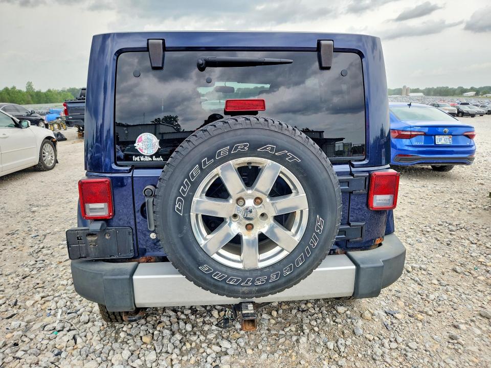 2013 Jeep Wrangler / VIN 1C4BJWEG5DL506295 COPART salvage auction — REAR END, Mi - Certificate Of Title, sold $3,050 on 2026-07-09 (photo 6)
