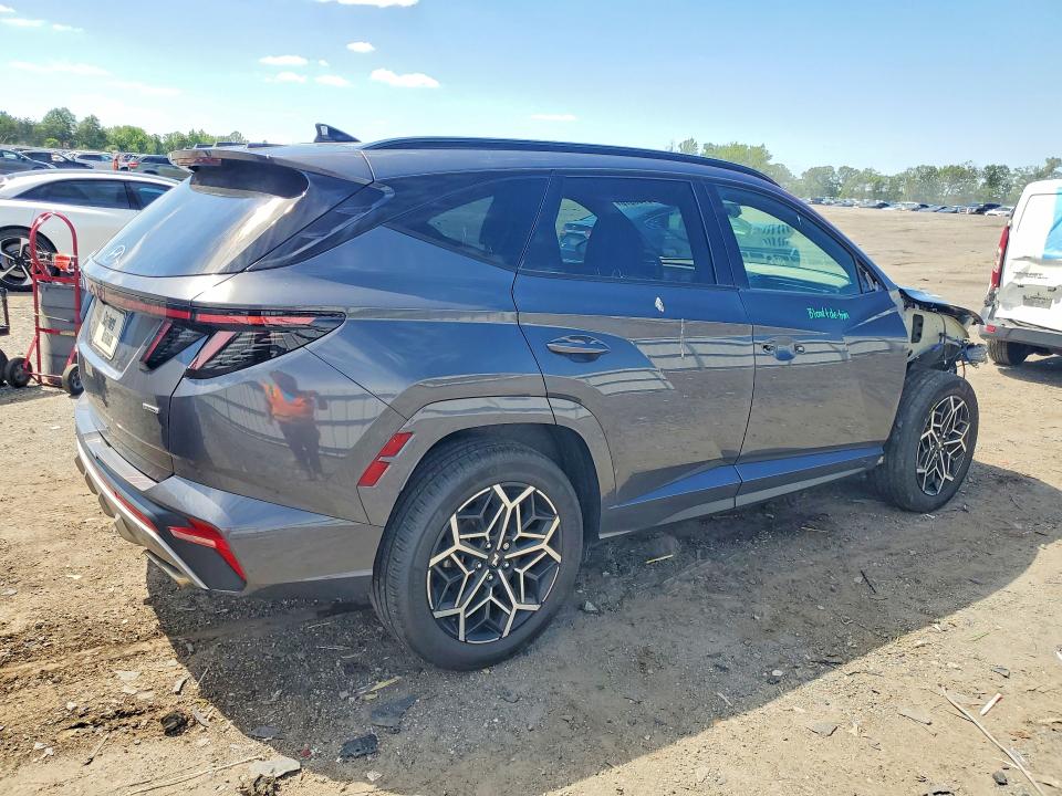 2023 Hyundai Tucson VIN KM8JFCAE1PU213987 COPART salvage auction — FRONT END, Va - Cert Of Title - Salvage, sold $7,100 on 2026-07-22 (photo 3)