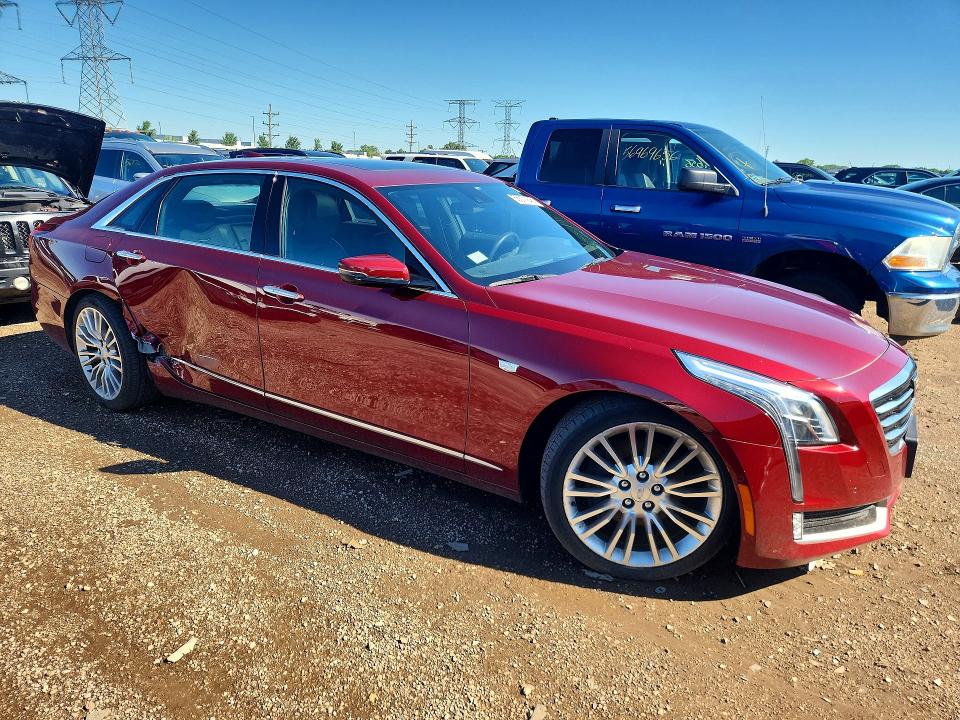 2017 Cadillac Ct6 VIN 1G6KH5R60HU148906 COPART salvage auction — SIDE, Il - Salvage Certificate, sold $9,000 on 2026-07-14 (photo 4)