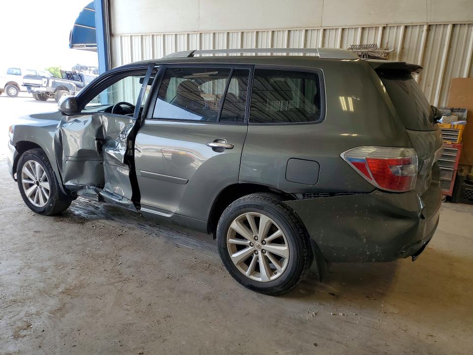 2008 Toyota Highlander VIN JTEEW44A582020593 COPART salvage auction — SIDE, Tx - Salvage Vehicle Title, sold $1,250 on 2026-07-06 (photo 2)