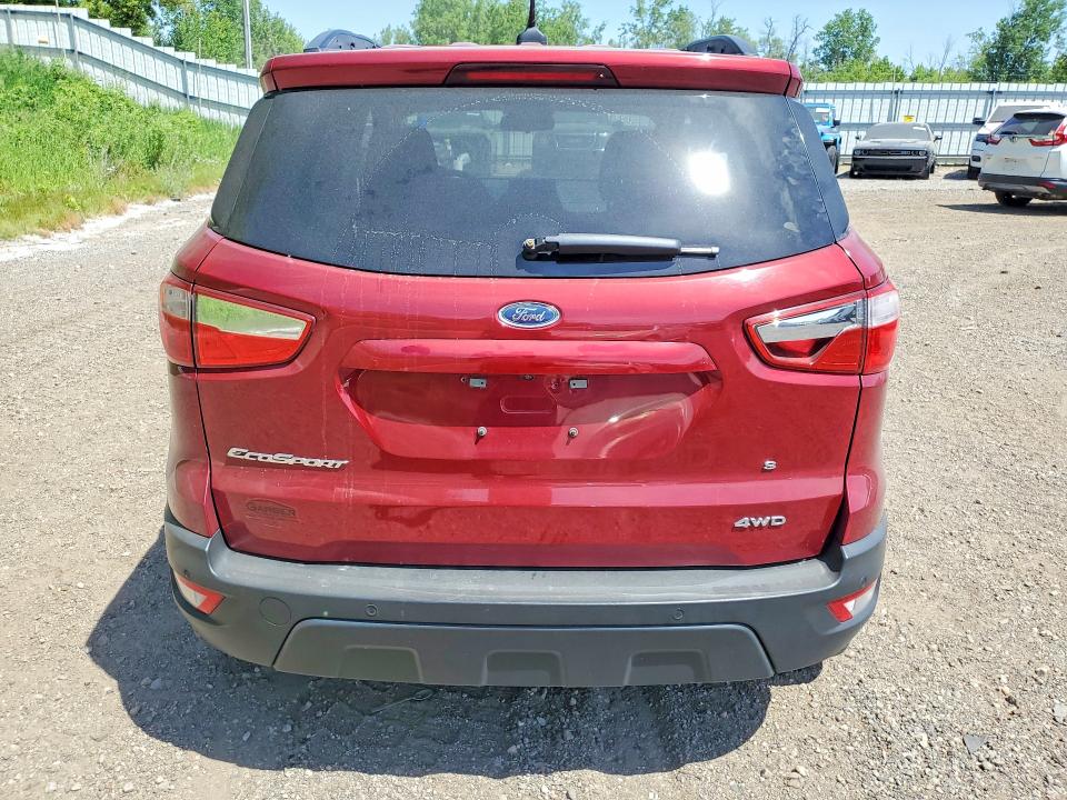 2021 Ford Ecosport VIN MAJ6S3GL3MC456106 COPART salvage auction — FRONT END, Mi - Cert Of Title-Salvage Vehicle, sold $1,700 on 2026-08-01 (photo 6)