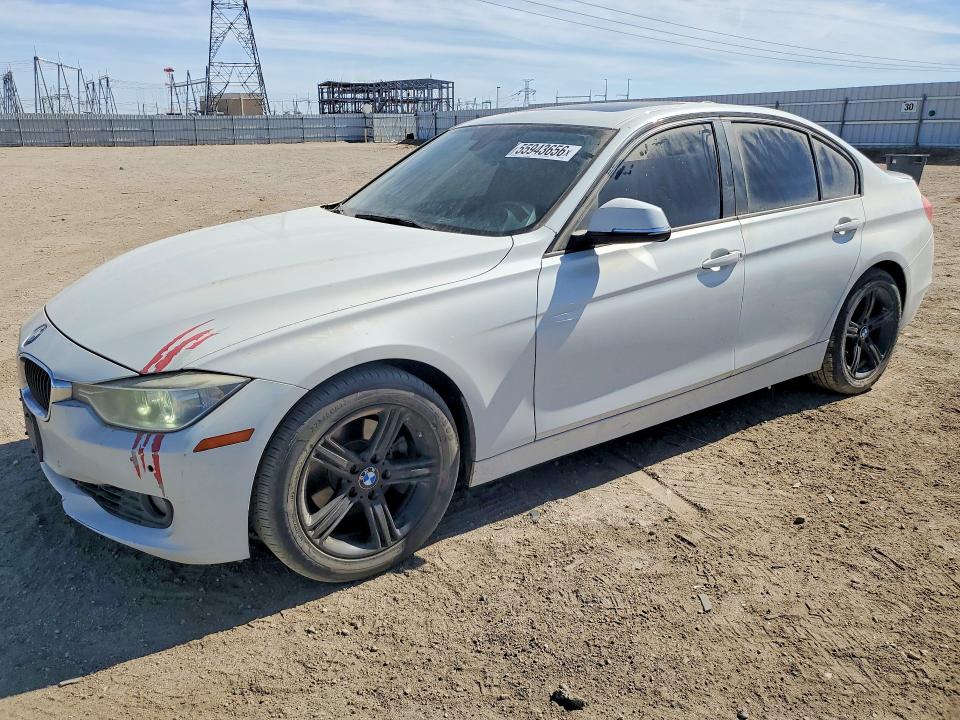 2015 BMW 3 series VIN WBA3C1C56FK119232 COPART salvage auction — MINOR DENT/SCRATCHES, Ca - Dis/Dlr/Exp App For Dup Clean, sold $925 on 2026-07-20 (photo 1)