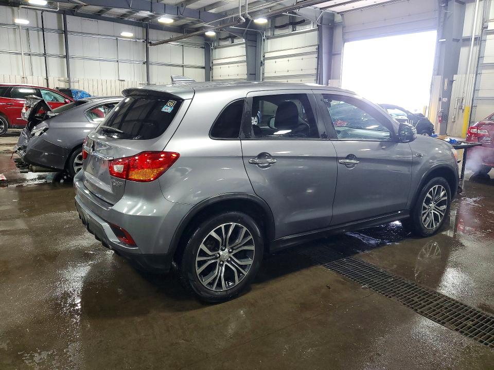 2019 Mitsubishi Outlander VIN JA4AP3AU4KU014900 COPART salvage auction — HAIL, Mn - Cert Of Title-Salvage, sold $375 on 2026-07-21 (photo 3)