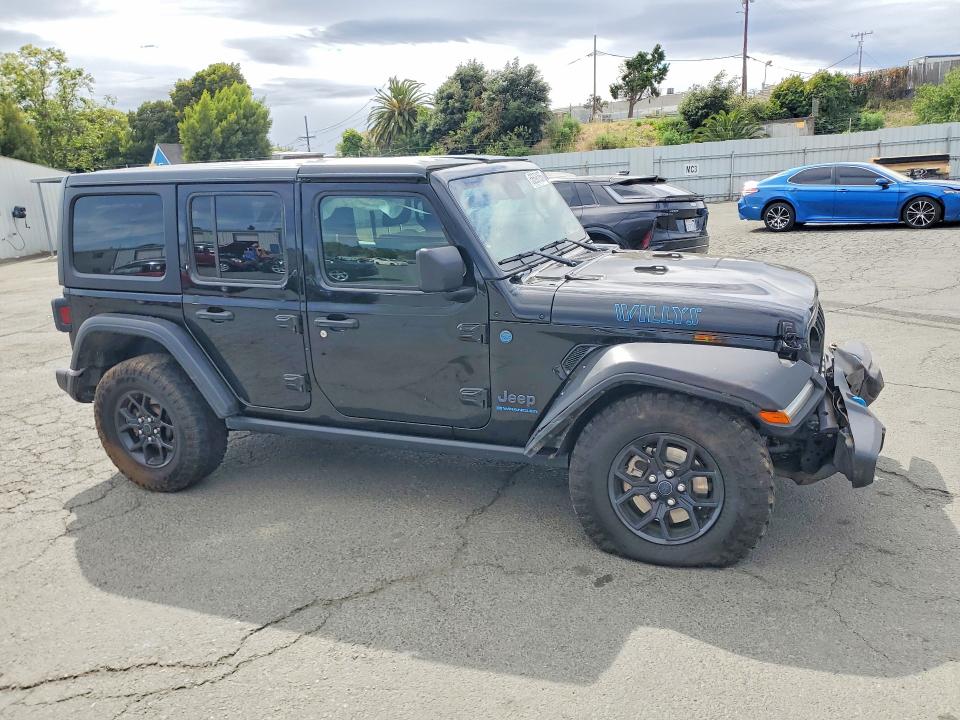 2024 Jeep Wrangler / VIN 1C4RJXN66RW203494 COPART salvage auction — FRONT END, CA - SALVAGE CERTIFICATE, sold $10,900 on 2026-07-31 (photo 4)