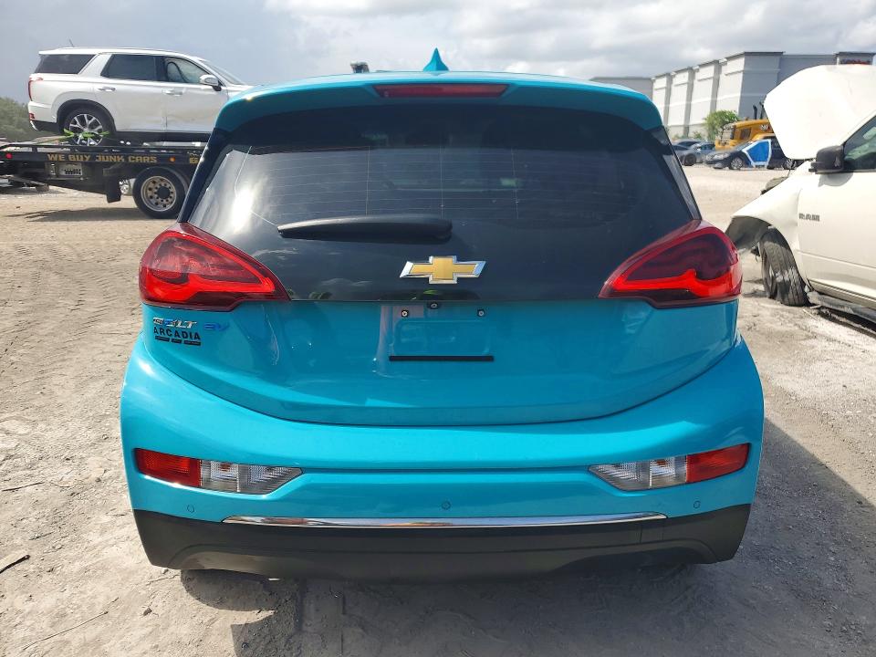 2021 Chevrolet Bolt VIN 1G1FY6S0XM4112380 COPART salvage auction — FRONT END, FL - CERTIFICATE OF TITLE, sold $3,200 on 2026-07-02 (photo 6)
