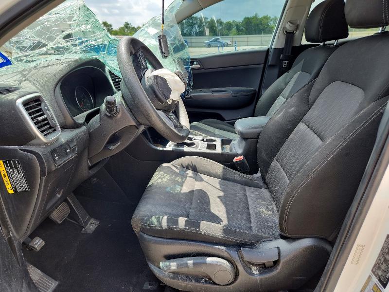 2021 Kia Sportage VIN KNDPM3AC4M7927559 COPART salvage auction — FRONT END, Tx - Certificate Of Title, sold $450 on 2026-07-28 (photo 7)