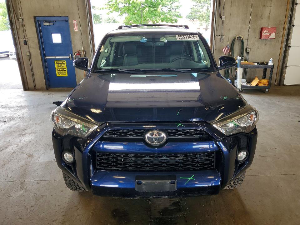 2019 Toyota 4runner VIN JTEBU5JR7K5663834 COPART salvage auction — REAR END, MN - CERT OF TITLE-SALVAGE, sold $4,100 on 2026-07-30 (photo 5)