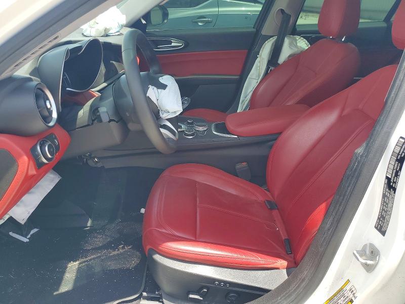 2020 Alfa romeo VIN ZARFAMAN3L7636972 COPART salvage auction — FRONT END, Tx - Salvage Vehicle Title, sold $1,850 on 2026-07-16 (photo 7)