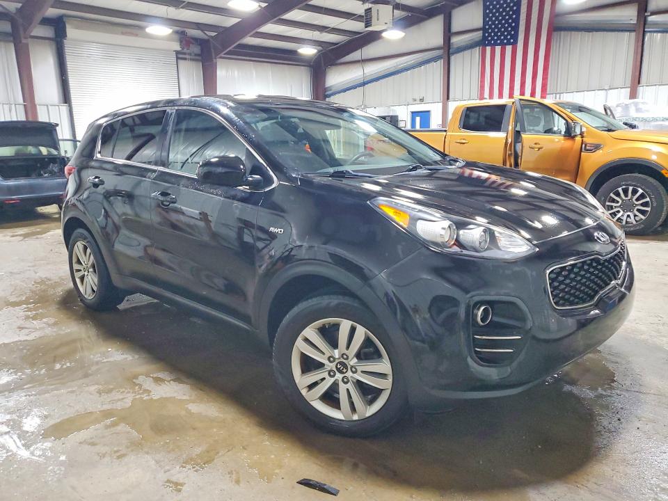 2018 Kia Sportage VIN KNDPMCAC8J7344195 COPART salvage auction — VANDALISM, Pa - Cert Of Salvage-Theft, sold $2,500 on 2026-07-08 (photo 4)