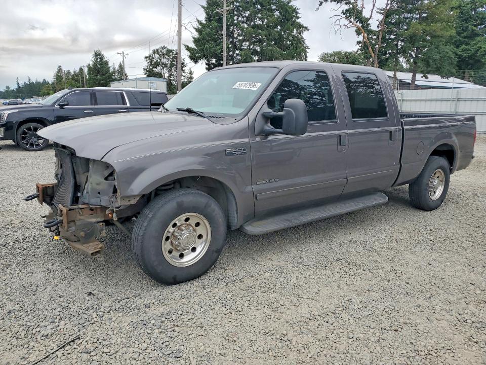 2002 Ford F-250 super duty VIN 3FTNW20F42MA08574 — COPART salvage auction photo