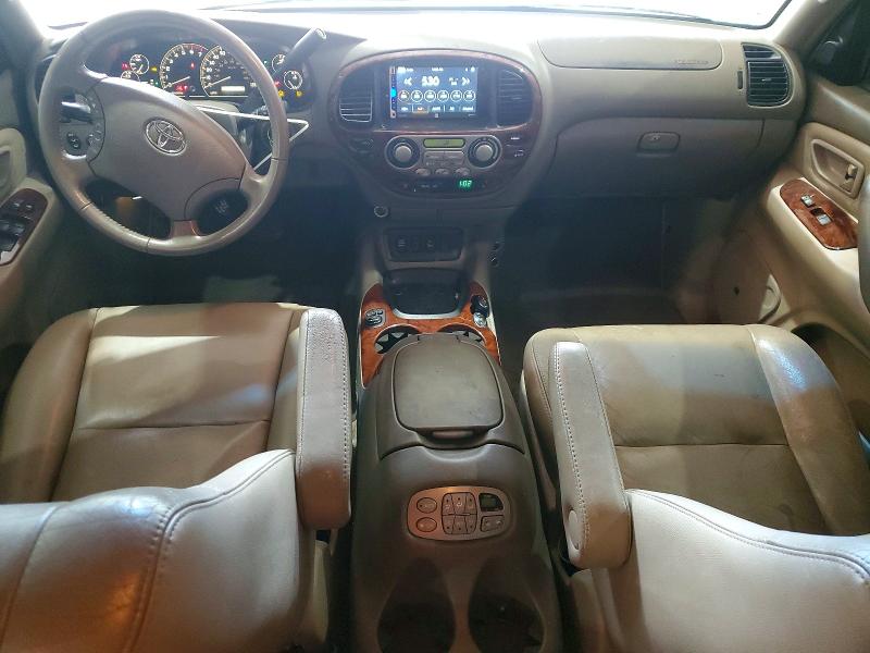 2006 Toyota Sequoia VIN 5TDBT48A26S265531 COPART salvage auction — FRONT END, Tx - Salvage Vehicle Title, sold $1,850 on 2026-07-13 (photo 8)
