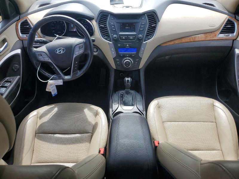 2015 Hyundai Santa fe VIN 5XYZU3LB3FG276458 COPART salvage auction — REAR END, Tx - Salvage Vehicle Title, sold $2,750 on 2026-07-13 (photo 8)
