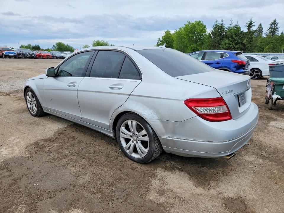2008 Mercedes-benz C class VIN WDDGF54X38F066154 COPART salvage auction — MINOR DENT/SCRATCHES, ON - PERMIT NO BRAND - UNFIT, sold $450 on 2026-07-21 (photo 2)