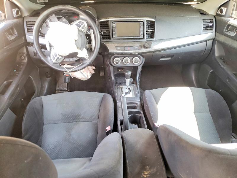 2008 Mitsubishi Lancer VIN JA3AU86U98U025080 COPART salvage auction — FRONT END, Va - Cert Of Title - Salvage, sold $275 on 2026-07-06 (photo 8)