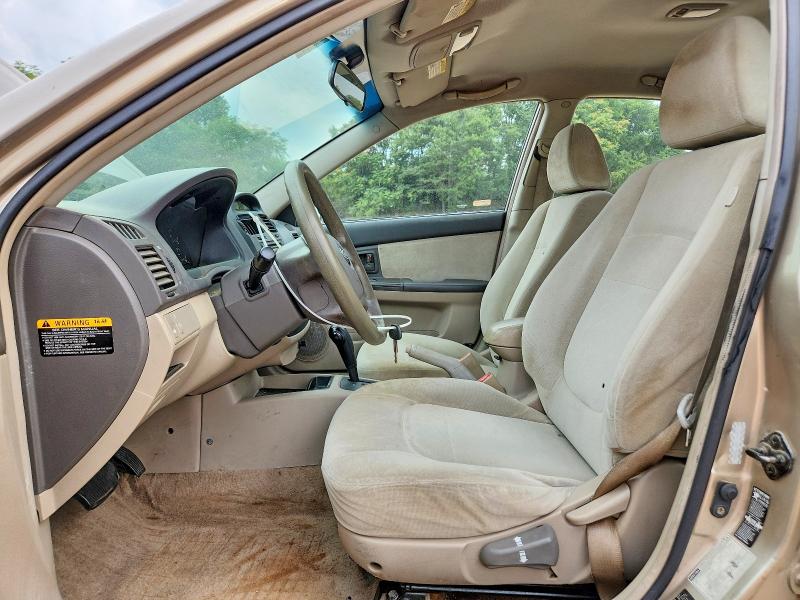 2005 Kia Spectra VIN KNAFE121X55080003 COPART salvage auction — REAR END, Nc - Salvage Certificate Of Title, sold $275 on 2026-07-20 (photo 7)