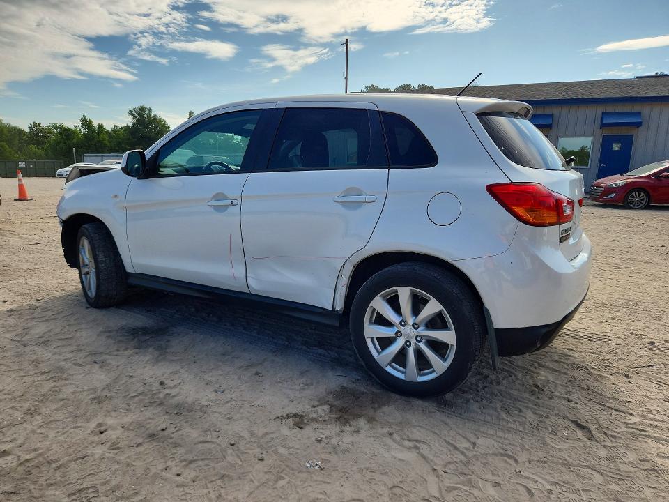 2015 Mitsubishi Outlander VIN 4A4AP3AW5FE040776 COPART salvage auction — FRONT END, Fl - Cert Of Title Slvg Rebuildable, sold $1,750 on 2026-07-10 (photo 2)